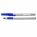 Ручка шариковая Round Stic Grip синяя с резиновой вставкой BIC 918543 (Франция)