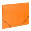 Папка на резинках «Office», оранжевая, до 300 листов, 500 мкм, BRAUBERG (228084)